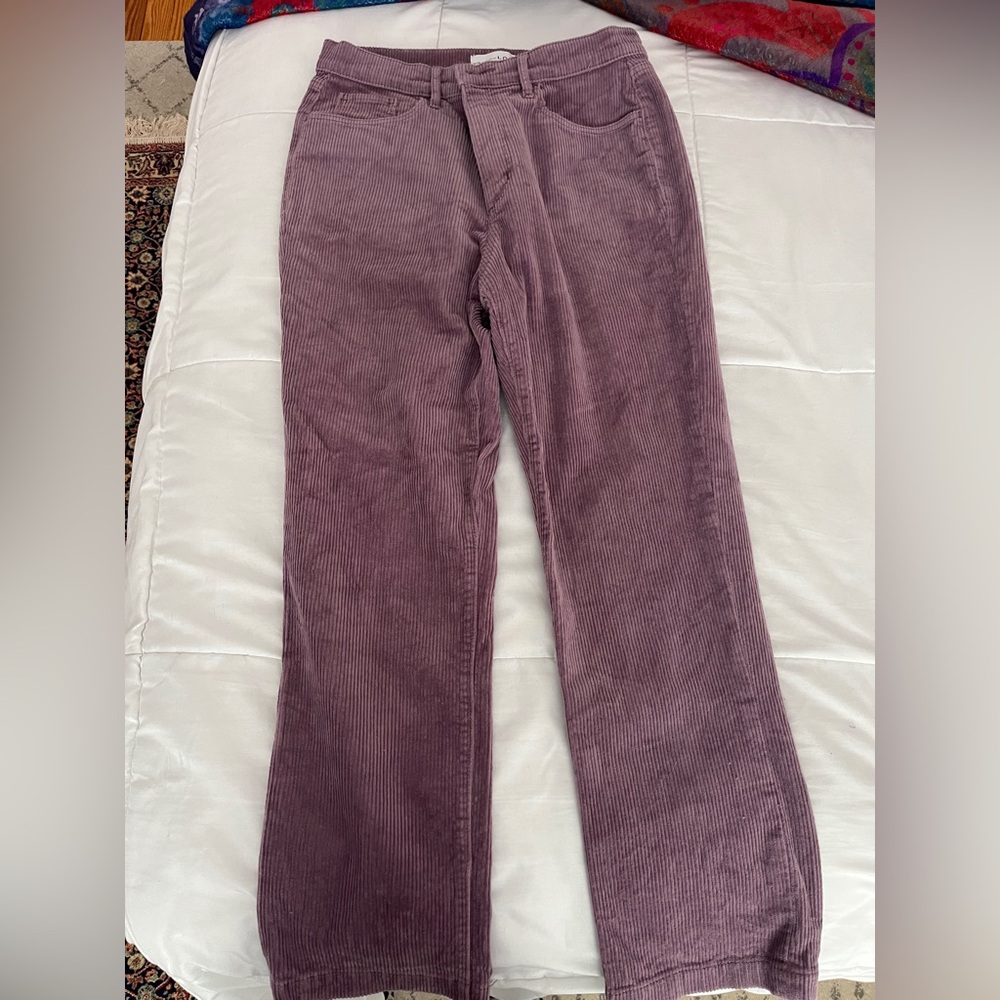 Women’s Loft pink corduroy pants  size 8